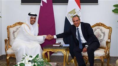 انعقاد أعمال الدورة السادسة للجنة العليا المصرية القطرية المشتركة بمدينة العلمين