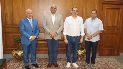 محافظ القليوبية يستقبل نائب وزير الصحة لمتابعة وتطوير المنظومة الصحية