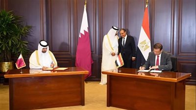 وزير الزراعة ووزير البلدية بدولة قطر يوقعان مذكرة تفاهم لتعزيز التعاون