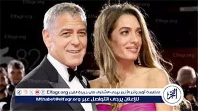 كلوني يتحدى مرضه ويخطف الأضواء في فينيسيا.. و