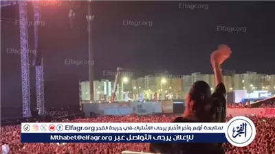 حكاية تصدر أنغام التريند من مفاجأة حضورها حفل كايروكي ورسالتها بعد انتهائه