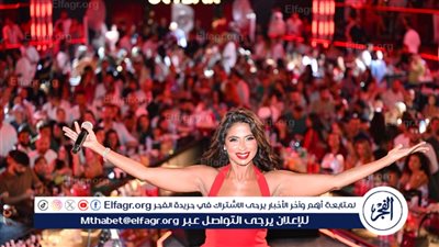  روبي تواصل تألقها بالعلمين الجديدة بحفل كامل العدد بحضور النجوم والمشاهير 