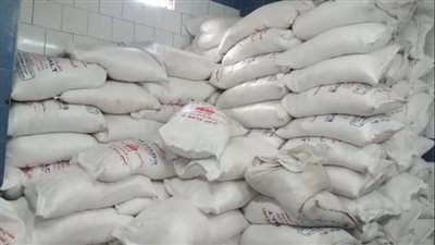 ضبط 4 طن ملح طعام مجهولة المصدر قبل طرحها للبيع فى الأسواق بالغربية