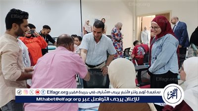رئيس جامعة أسيوط التكنولوجية يتفقد إجراءات قيد الطلاب الجُدد للعام الجامعي الجديد 