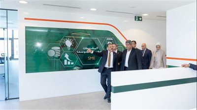 افتتاح فرع البنك الأهلي المصري بمدينة المنصورة الجديدة