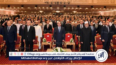 أبرز تصريحات الرئيس السيسي بالمولد النبوي الشريف: فرصة لتجديد منظومة القيم والأخلاق ومواجهة التطرف وبناء الإنسان