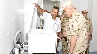 رئيس أركان حرب القوات المسلحة يتفقد المنظومة التعليمية بالمعاهد العسكرية التخصصية للضباط بالكيان العسكرى 