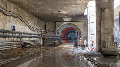 نفق لكل اتجاه.. تقدم تنفيذ المرحلة الأولى من الخط الرابع لمترو الأنفاق