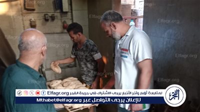 ضبط 243 مخالفة ومصادر طن دقيق بلدي مدعم بمخبز في بني عبيد بالدقهلية..صور