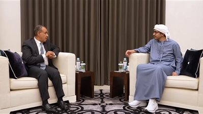 وزير الخارجية يلتقى الشيخ عبد الله بن زايد بأبو ظبى