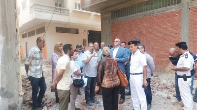 محافظة القليوبية تزيل مبانٍ مخالفة وتعديات على 3600 متر بالخانكة ضمن الموجة 27	