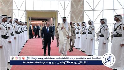 عاجل- الرئيس السيسي يعود إلى أرض الوطن بعد مشاركته في القمة العربية الإسلامية الطارئة بالدوح