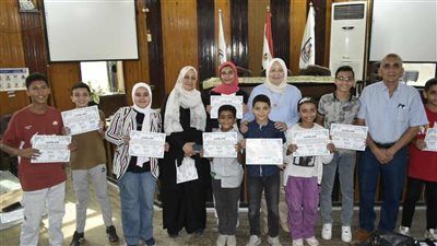 تكريم الفائزين في بطولة الشطرنج الكبرى ببنى سويف