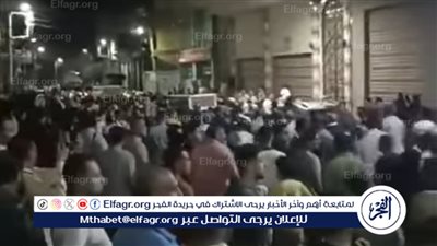 جنازة شعبية مهيبة لضحايا مذبحة نبروه الأب وأطفاله الثلاثة لمثواهم الأخير في الدقهلية 