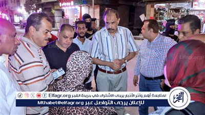 محافظ سوهاج يتفقد أعمال الرصف وتطوير الشوارع بحي شرق