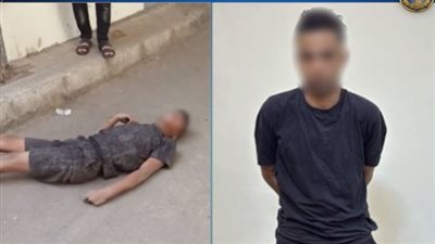 ضبط شاب في حالة تشنج بسبب المخدرات بالجيزة