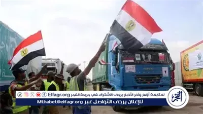 قافلة المساعدات الـ41.. مصر تواصل جهودها لإغاثة قطاع غزة