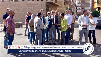محافظ الأقصر يتفقد أعمال الرصف والتجميل بحوض 18 وعدد من شوارع المدينة الحيوية