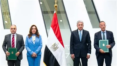 مراسم توقيع بروتوكول تعاون بين جهاز شئون البيئة والمتحف المصرى الكبير