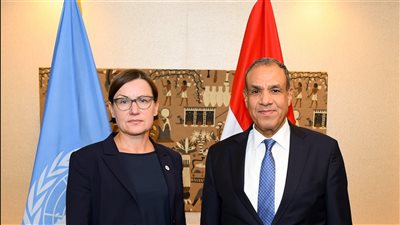 وزير الخارجية يلتقي رئيسة اللجنة الدولية للصليب الأحمر