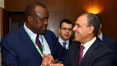 وزير الخارجية يلتقي رئيس برلمان عموم إفريقيا