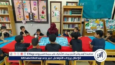 الثقافة بالجيزة تواصل برنامج علاج صعوبات القراءة لتنمية قدرات الأطفال