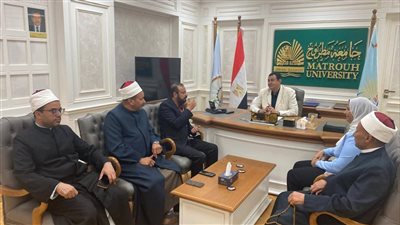 تعاون استراتيجي بين أوقاف مطروح وجامعة مطروح لنشر الوعي الديني والفكري 