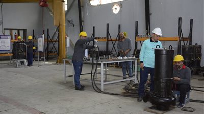 وزير اللإنتاج الحربي: الطلمبات الغاطسة انجاز صناعي جديد تحقق داخل شركات الوزارة لأول مرة في مصر