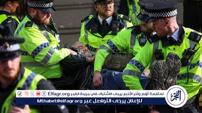 القبض على العشرات في بريطانيا بسبب دعم منظمة 