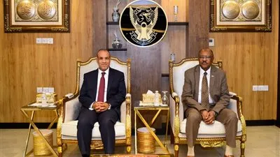 وزير الخارجية يلتقي وزير الخارجية والتعاون الدولي السوداني