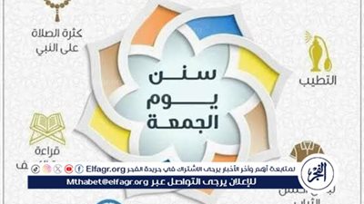 عاجل- تعرف على سنن يوم الجمعة وفضل الدعاء وقراءة سورة الكهف