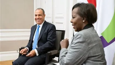 وزير الخارجية يلتقي مع السكرتيرة العامة للمنظمة الدولية للفرانكفونية