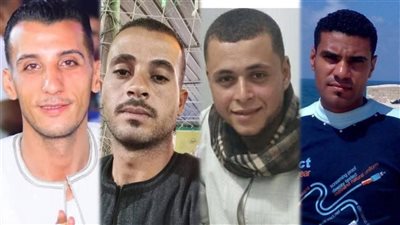 وفاة 4 من شباب قرية بهبشين ببني سويف بحادث الطريق الأوسطي