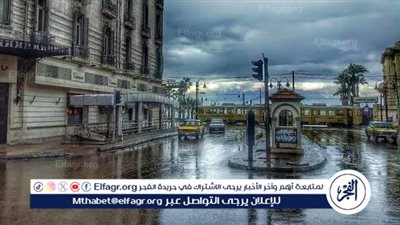 أمطار غزيرة تضرب الإسكندرية ليلًا مع استعدادات المحافظة لموسم الشتاء 2025/2026