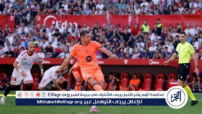 نتيجة وملخص أهداف مباراة برشلونة ضد إشبيلية في الدوري الإسباني 