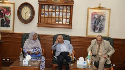 نقيب المهندسين يستقبل وفدًا سودانيًا لبحث آفاق التعاون المشترك