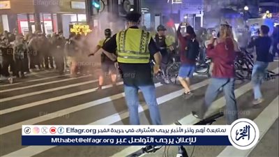 اعتقال محتجين مؤيدين للفلسطينيين في بوسطن بعد اشتباك مع الشرطة