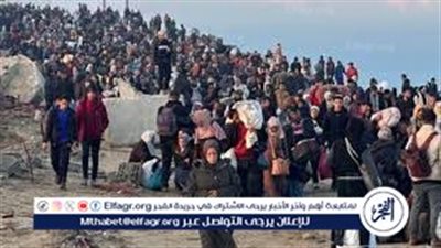 بالصور صمت البيوت المهدمة.. وأصوات عودة النازحين تملأ المكان وجعًا