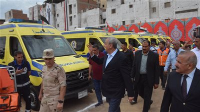 محافظ الغربية يشهد استعدادات انطلاق تدريب 