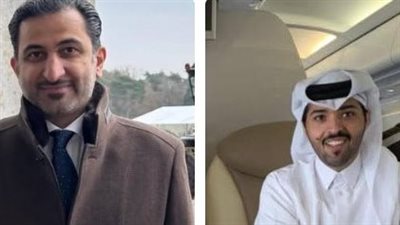 صور موقع حادث الوفد القطري في طريق شرم الشيخ