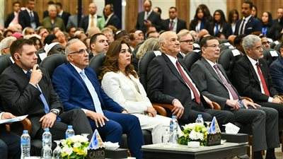 منال عوض تشارك فى أسبوع القاهرة الثامن للمياه