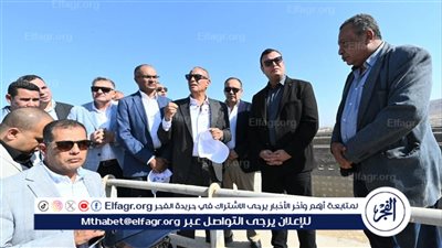 وزير الإسكان ومحافظ أسيوط يتفقدان مشروع توسعات محطة المعالجة بمركز أبوتيج 