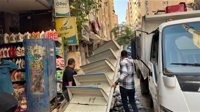 بدء أعمال تطوير ورفع كفاءة شارع الدكتور لاشين بحي الهرم تمهيدًا للرصف