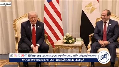 ترامب: الرئيس السيسي قائد رائع وزعيم قوي 
