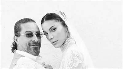 هادي الباجوري يدخل القفص الذهبي.. زفاف راقٍ يجمعه بالممثلة الشابة هايدي خالد