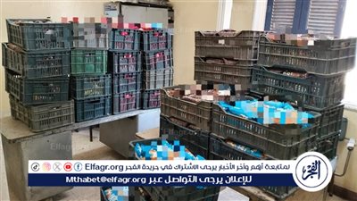 ضبط 10 آلاف قطعة باتيه بتاريخ صلاحية مزيف داخل مخزن ببني سويف