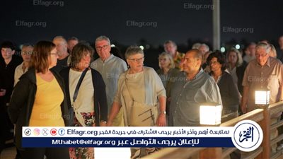 بني سويف تستقبل فوجًا سياحيًا أوروبيًا في جولة ساحرة بممشى كورنيش النيل