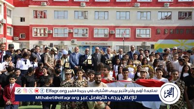 محافظ المنيا يشهد احتفالية المدرسة البريطانية بمناسبة ذكرى انتصارات أكتوبر المجيدة