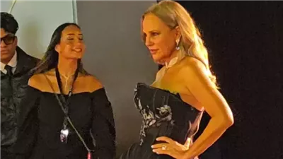 مايا دياب تشعل السجادة الحمراء بإطلالة نارية.. وشيرين رضا تخطف القلوب بفستان أسود جريء في الجونة