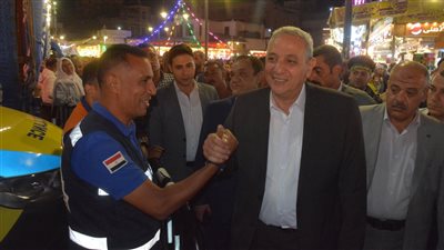 محافظ الغربية يتابع ميدانيًا احتفالات الليلة الختامية لمولد السيد البدوي